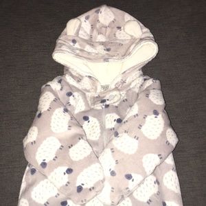 Cozy Sheep Baby Snowsuit